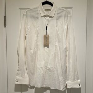 Men’s Burberry London tuxedo shirt